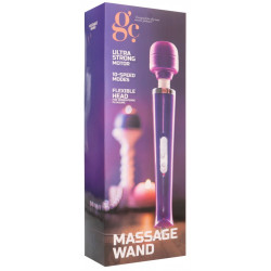 GC Stimulateur Mega Wand 32cm - Tête 6cm Violet
